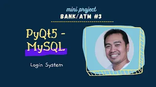 PyQt5-MySQL #3: CRUD, Login System