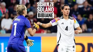 [Reactions] Bibiane Schulze Solano ❤️🔥⚽️ DFB Frauen Fussball Mannschaft EM Quali Germany Women Team