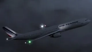 Air France Flight 447 - Crash Animation