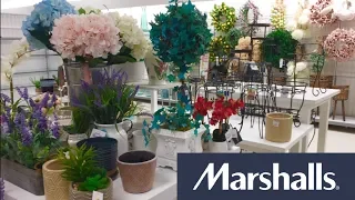 MARSHALLS SPRING HOME DECOR FURNITURE CHAIRS TABLES SHOP WITH ME SHOPPING STORE WALK THROUGH 4K