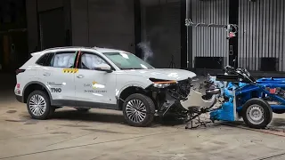 NEW Volkswagen TIGUAN 2024 Crash Test (Very Safe car)