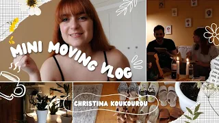 Mini μετακόμιση| Living alone vlog| Christina Koukourou