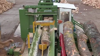 TM 1200 & TB900 firewood splitting unit high performance equipment for large diameter log processing