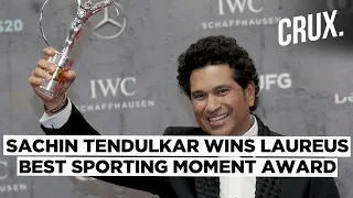 Sachin Tendulkar receives Laureus honour