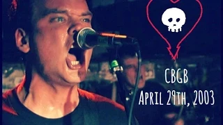 Alkaline Trio - CBGB - Full Set (4.29.03)