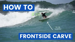 Learn To Surf | Frontside Carve