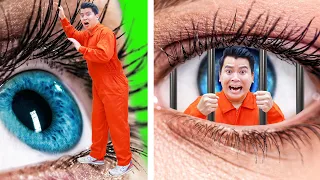 RICH POPULAR GIRL VS BROKE NERD BOY IN JAIL | 6 FUNNY SITUATIONS & PRANKS OF RICH JAIL & POOR JAIL