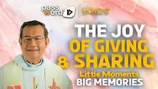 FR. JERRY ORBOS, SVD ON THE JOY OF GIVING AND SHARING