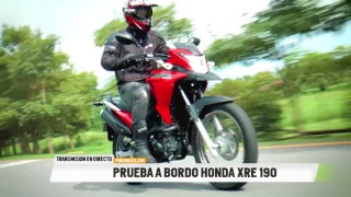 PRUEBA HONDA XRE 190