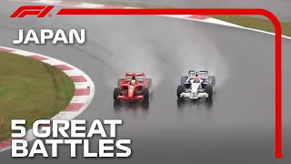 Five Amazing Battles At The Japanese Grand Prix