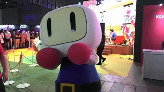 着ぐるみ　白ボン『スーパーボンバーマン R 2』White Bomber (Shirobon) from SUPER BOMBERMAN R 2：東京ゲームショウ(TGS)2022