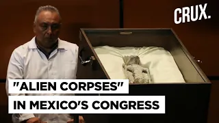 UFO Proof? “Non-Human” Alien Corpses Retrieved From Peru Displayed At Mexico Congressional Hearing