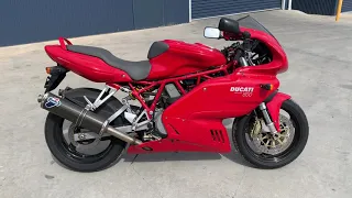 Ducati 800ss super sport 2005 in for wrecking