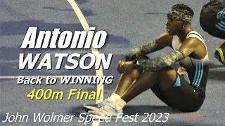 Antonio WATSON RUNS PB to BEAT Assinie WILSON (PB) AND Deandre WATKIN (PB) | John Wolmer Speed Fest