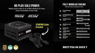 Corsair RM850E ATX 3.0 PSU 😍😍😍 #pc #power