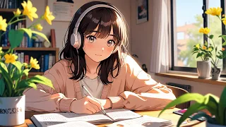 Chill Lofi Music ~ Spring Vibes - Sounds to relax, study And Sleep😴📚 Lofi mix to Work, Stress Relief