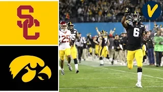 #22 USC vs #16 Iowa Highlights | 2019 Holiday Bowl Highlights | College Football