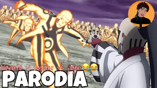 Naruto y Sasuke vs jigen 😂😂👌 | Naruto Dominicano