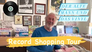Der alte Mann und das Vinyl / Record Shopping Tour Digging Vinyl Haul 2nd Hand Schallplatten