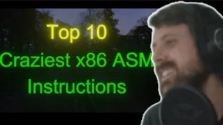 Forsen Reacts to Top 10 Craziest Assembly Language Instructions