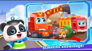 baby panda Super Truck Team Let's Build | Kids BabyBus Game | Full Episode