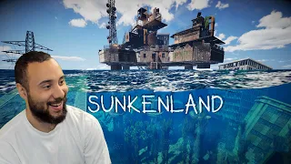 My First Look At This New Open World Survival Game - SUNKENLAND Part 1