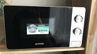 Обзор бюджетной микроволновой печи Gorenje MO17E1S