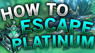 How to escape platinum elo