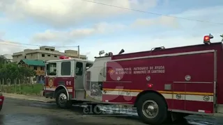 Conato de incendio en envasadora causa pánico a la comunidad