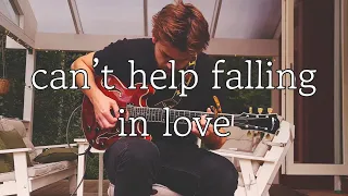 elvis presley - can't help falling in love (guitar cover)