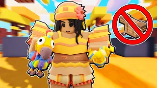 Lucia Kit With No Armor PRO Gameplay (Roblox Bedwars)