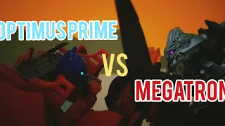 Transformers Prime: Optimus Prime VS Megatron | Stop Motion