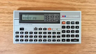 Casio fx-720P Pocket Computer from 1986