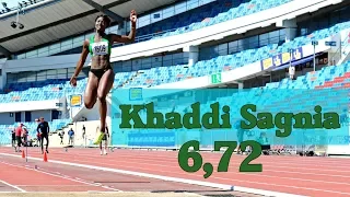 Khaddi Sagnia 6,72 (-0,8) - VU-spelen, Göteborg - 1 juli 2017