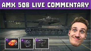 AMX 50B: Very Difficult to Play, Very Rewarding (Educational Live Commentary)