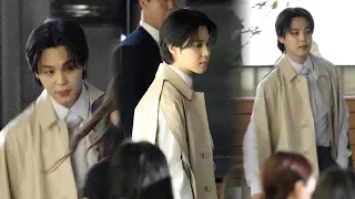 230901 BTS (JIMIN) DIOR EVENT 방탄소년단 지민 디올 행사 출근길 직캠