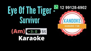 Eye Of The Tiger - Survivor I Karaoke (tom Am) I Xandoke