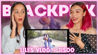 LILI's FILM - Vlog with JISOO REACTION !!! #blackpinkreaction