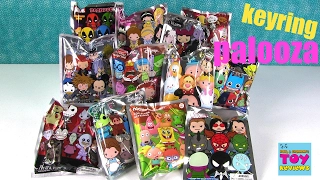 Figural Keyring Palooza Disney Villains Nickelodeon Marvel DC Blind Bag Opening | PSToyReviews