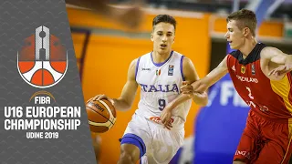 Italy v Germany - Full Game - FIBA U16 European Championship 2019