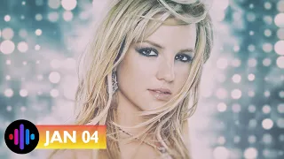 On This Day In Music Jan 04 2022 | Britney Spears | Johnny Cash | Robert Plant