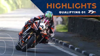 Qualifying 1 Highlights | 2023 Isle of Man TT Races