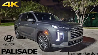 2023 Hyundai Palisade Calligraphy - POV Night Drive 4K (Binaural Audio) Harman Kardon Sound System