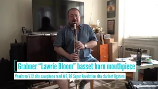 Buffet Crampon basset horn (klezmer) test