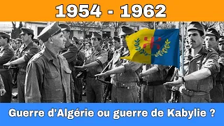 La guerre de Kabylie qu'ils ont surnommée guerre d'Algérie