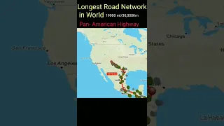 Longest Highways in the world Pan- American Highway #longest #road #route #highway #30000 #usa