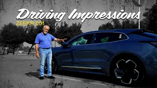 Exploring the Zeekr 001 on the road in the newest episode of 'Driving Impressions'!