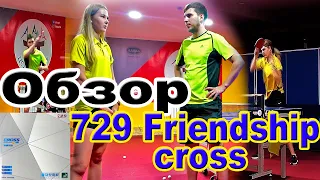 Дешево и сердито! 729 Friendship Cross ( Blue Sponge 46 Degree) Полный обзор ! Настольный теннис