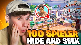 100 Spieler in einem HIDE & SEEK TURNIER in Fortnite! 😳 - (Relentless Retreat Edition)