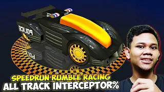 SPEEDRUN RUMBLE RACING PS2 - ALL TRACK INTERCEPTOR%